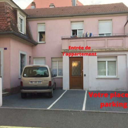 Gruenewald Colmar - Studio 2 Pers - Parking Buitenkant foto