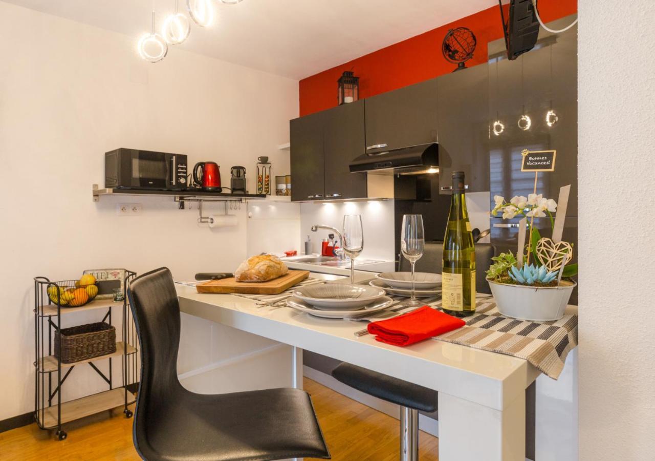 Gruenewald Colmar - Studio 2 Pers - Parking Buitenkant foto
